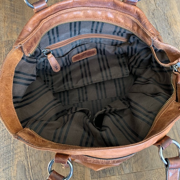 Frye Leather Handbag/Tote. - Picture 6 of 9